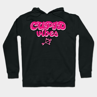 Cupid Vibes text design Hoodie